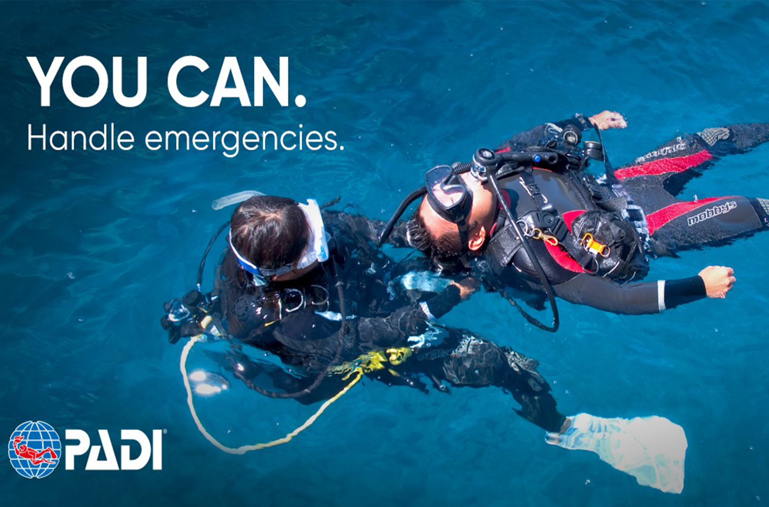 Eine deutsche Tauchschule